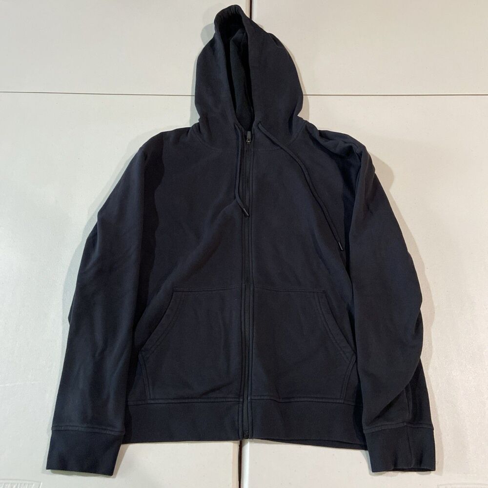 Beyond Yoga Made in USA Everyday Full Zip Jacket Black WomenXL Hooded Athletic